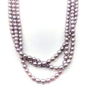 TASAKI Necklace Pearl Silver Silver Metallic 2244871